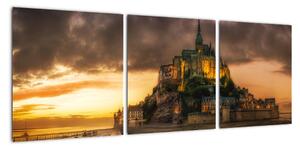 Obraz Mont Saint-Michel (Obraz 90x30cm)