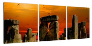 Obraz Stonehenge (Obraz 90x30cm)