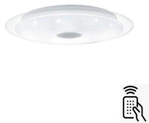Eglo 98324 LANCIANO 1 Stropné svietidlo LED 36W 3050K biela, priehľadná/biela, chróm