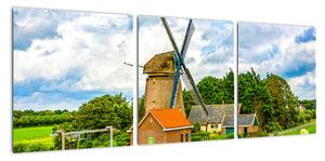 Obraz veterného mlyna (Obraz 90x30cm)