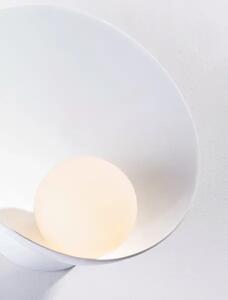 Dizajnové nástenné svietidlo Minim biela