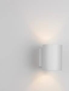 Moderné nástenné svietidlo Dazle biela
