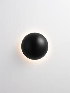 Dizajnové nástenné svietidlo Iona čierna