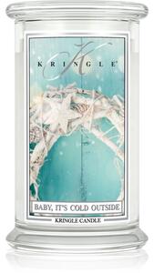 Kringle Candle Baby It's Cold Outside vonná sviečka s viečkom 623 g