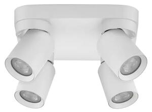 Moderné bodové svietidlo Amecy S 4 biela