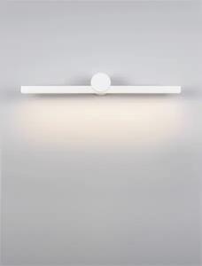 Dizajnové nástenné svietidlo Breggo 61 biela