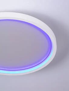 Moderné stropné svietidlo Chet RGB 39 s diaľkovým ovládaním