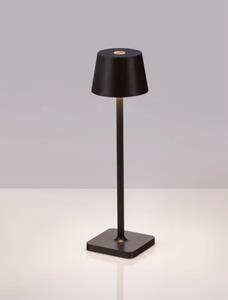Vonkajšia stolová lampa Deck čierna