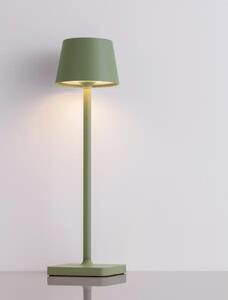 Vonkajšia stolová lampa Deck zelená