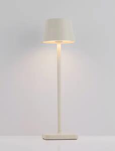 Vonkajšia stolová lampa Deck biela