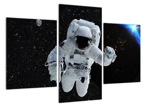 Obraz astronauta vo vesmíre (Obraz 90x60cm)