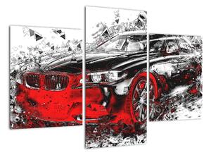 Obraz automobilu - moderný obraz (Obraz 90x60cm)