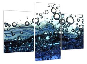 Obraz vodných bublín (Obraz 90x60cm)