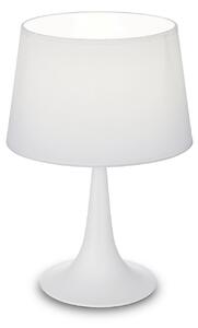 Stolová lampa Ideal lux 110530 LONDON TL1 SMALL BIANCO 1xE27 60W