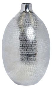 INDIRA Váza poniklovaný hliník 35 cm