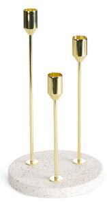 Dekoratívny trojitý svietnik ∅ 15 x 26 cm
