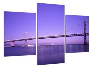 Obraz dlhého mosta (Obraz 90x60cm)