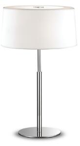 Stolová lampa Ideal lux 075532 HILTON TL2 BIANCO 2xE14 40W