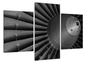 Detail turbíny - obraz (Obraz 90x60cm)