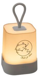 Atmosphera - LED Doty. detské nabíjateľné nočné svetlo RABBIT LED/3,7V 1200mAh sivé