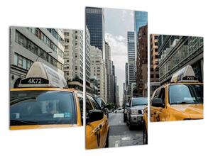 Obraz New-York - žlté taxi (Obraz 90x60cm)