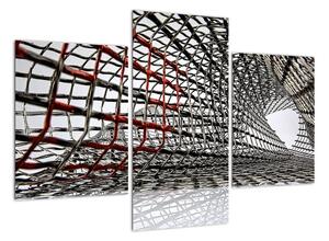 Obraz kovové mreže (Obraz 90x60cm)