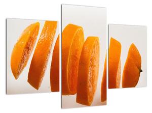 Moderný obraz - dieliky pomaranča (Obraz 90x60cm)