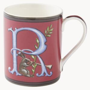 Porcelánový hrnček Alphabet A