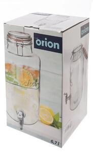 Orion Fľaša sklo+kohútik, 6,7 l​