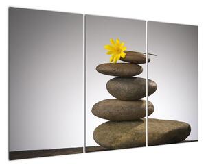 Relaxačné obraz - kamene (Obraz 120x80cm)