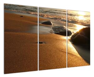 Obraz piesočné pláže (Obraz 120x80cm)