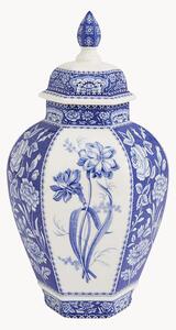 Porcelánová váza Blue Italian Floral, V 40 cm