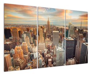 Moderný obraz do bytu - mrakodrapy (Obraz 120x80cm)