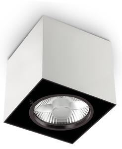 Stropné svietidlo Ideal lux 140902 MOOD PL1 SMALL SQUARE BIANCO 1xGU10 28W vrátane žiarovky 2700K biela