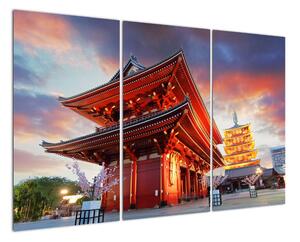 Obraz chrámu v Japonsku (Obraz 120x80cm)
