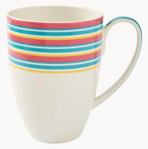 Porcelánové hrnčeky Calypso Stripe, 4 ks