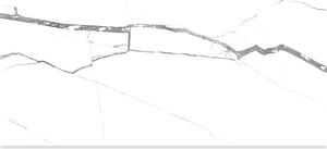 Lotosan ETERNA White dlažba s lesklým povrchom, rektifikovaná 60 x 120 x 0,88 cm LC1000661 1,44 m2