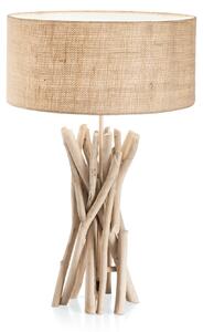 Stolová lampa Ideal lux 129570 DRIFTWOOD TL1 1xE27 60W drevo
