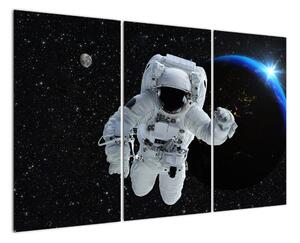 Obraz astronauta vo vesmíre (Obraz 120x80cm)