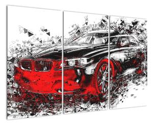 Obraz automobilu - moderný obraz (Obraz 120x80cm)