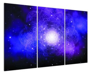 Obraz - vesmírna mandala (Obraz 120x80cm)
