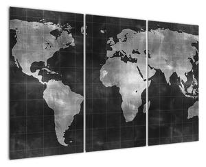 Obraz mapa sveta (Obraz 120x80cm)