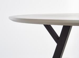 Okrúhly jedálenský stôl Hema1852, sivý