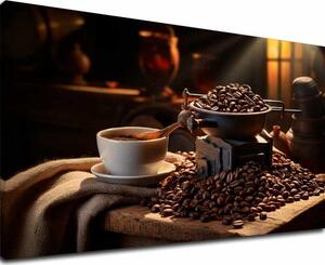 Kávové obrazy do kuchyne Čaro Kávových Zŕn