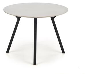 Okrúhly jedálenský stôl Hema1852, sivý