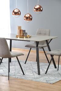 Stôl Balrog - Čierny / svetlý popol