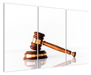 Moderný obraz - sudca, advokát (Obraz 120x80cm)