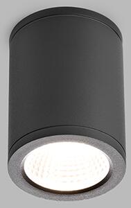 LED2 5130234 TUBO A stropné okrúhle extériové svietidlo 80mm 6W/250lm 3000K IP54 antracit