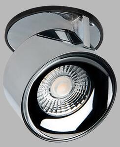 LED2 21507235 KLIP zápustné svietidlo LED 11W/770lm 2700K čierna, chróm