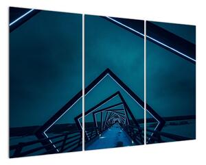 Obraz - cesta cez moderný most (Obraz 120x80cm)